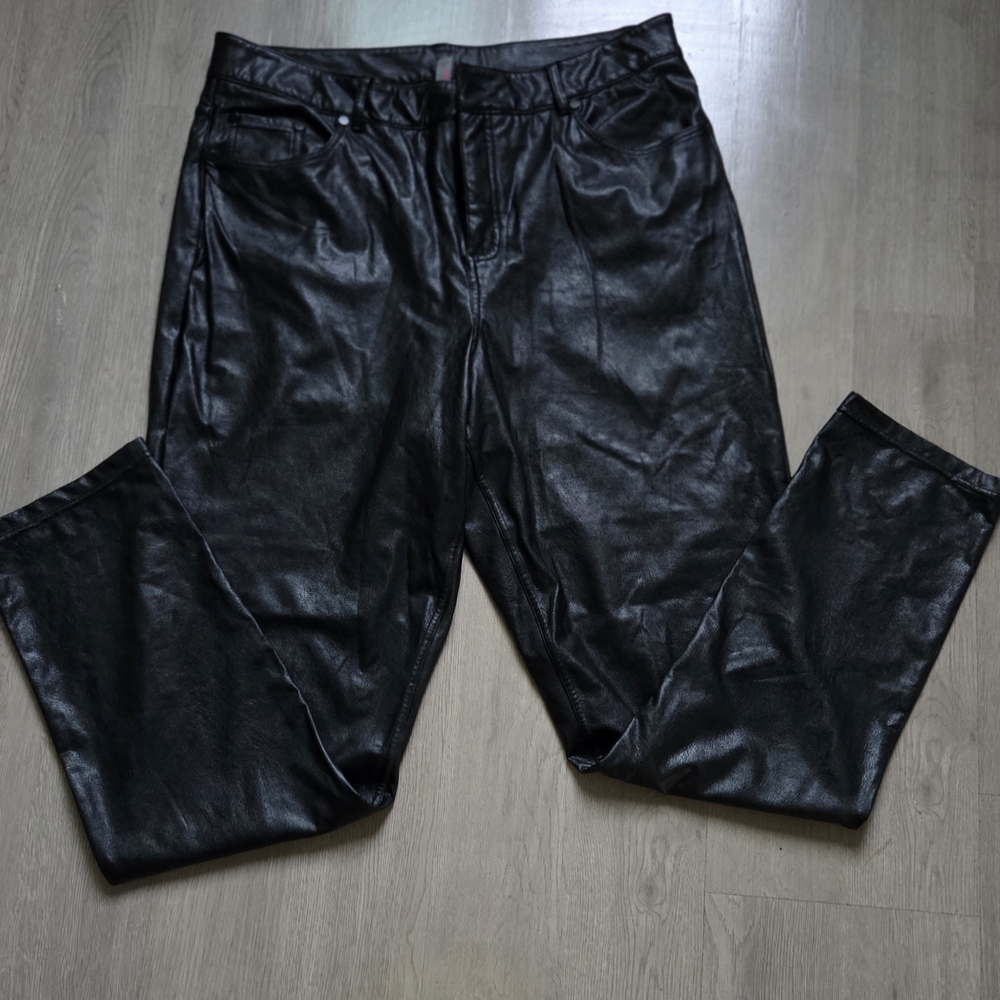Commando Black Faux Leather Leggings